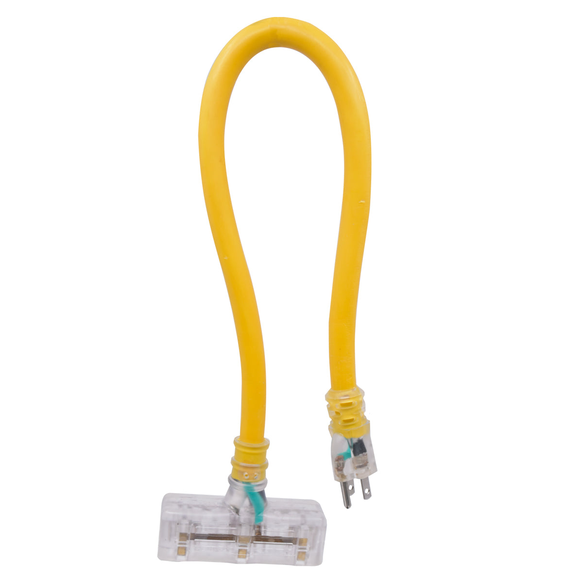 Toolway 140021, Extension Cord 0.6M STW 10/3 3-Outlet
