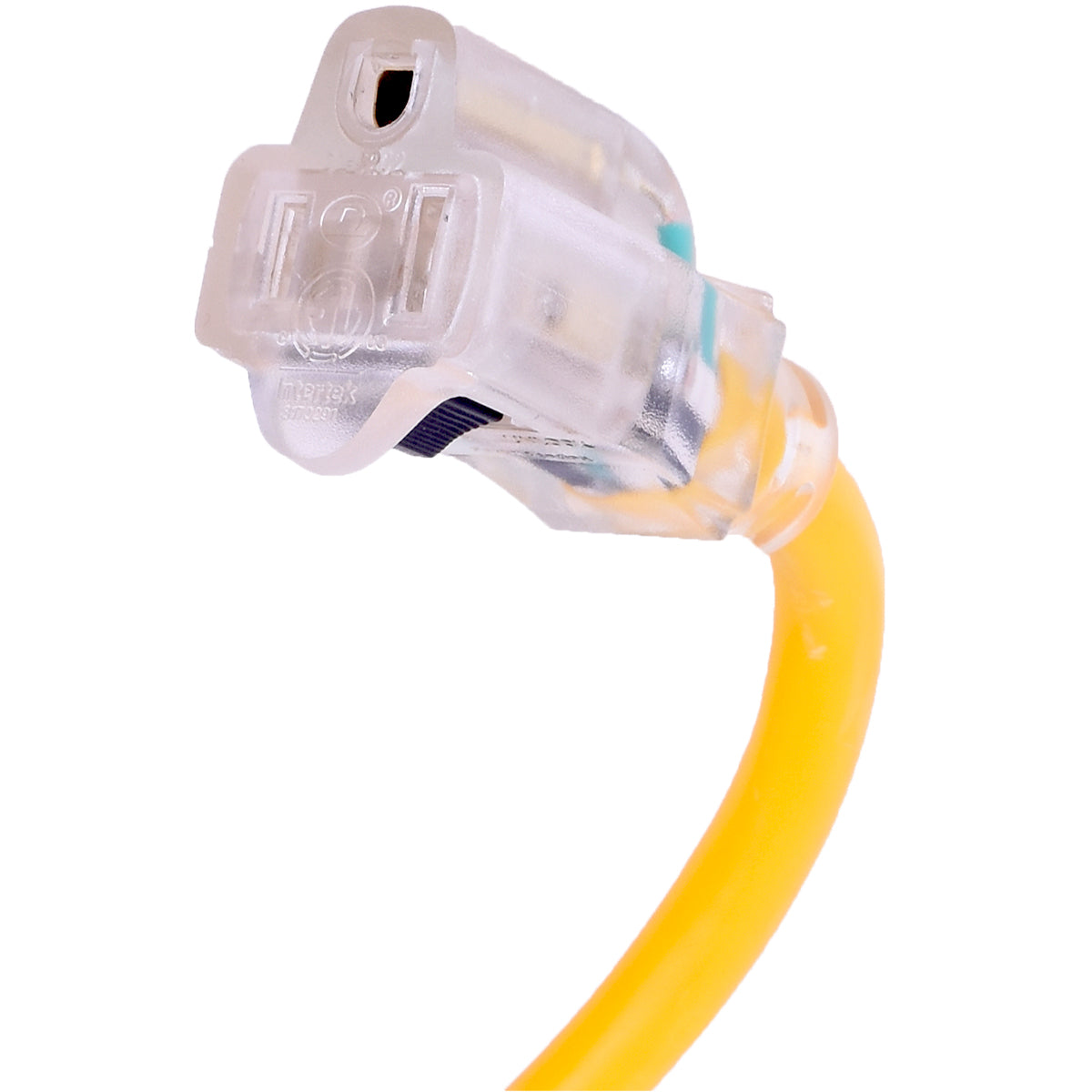 Toolway 140054, Extension Cord Outdoor SJTW 14/3 Single Tap Yellow 50ft