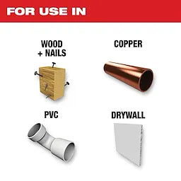 Milwaukee 49-25-1201, OPEN-LOK 3/8" TITANIUM ENHANCED BI-METAL MULTI-MATERIAL BLADE 1PK