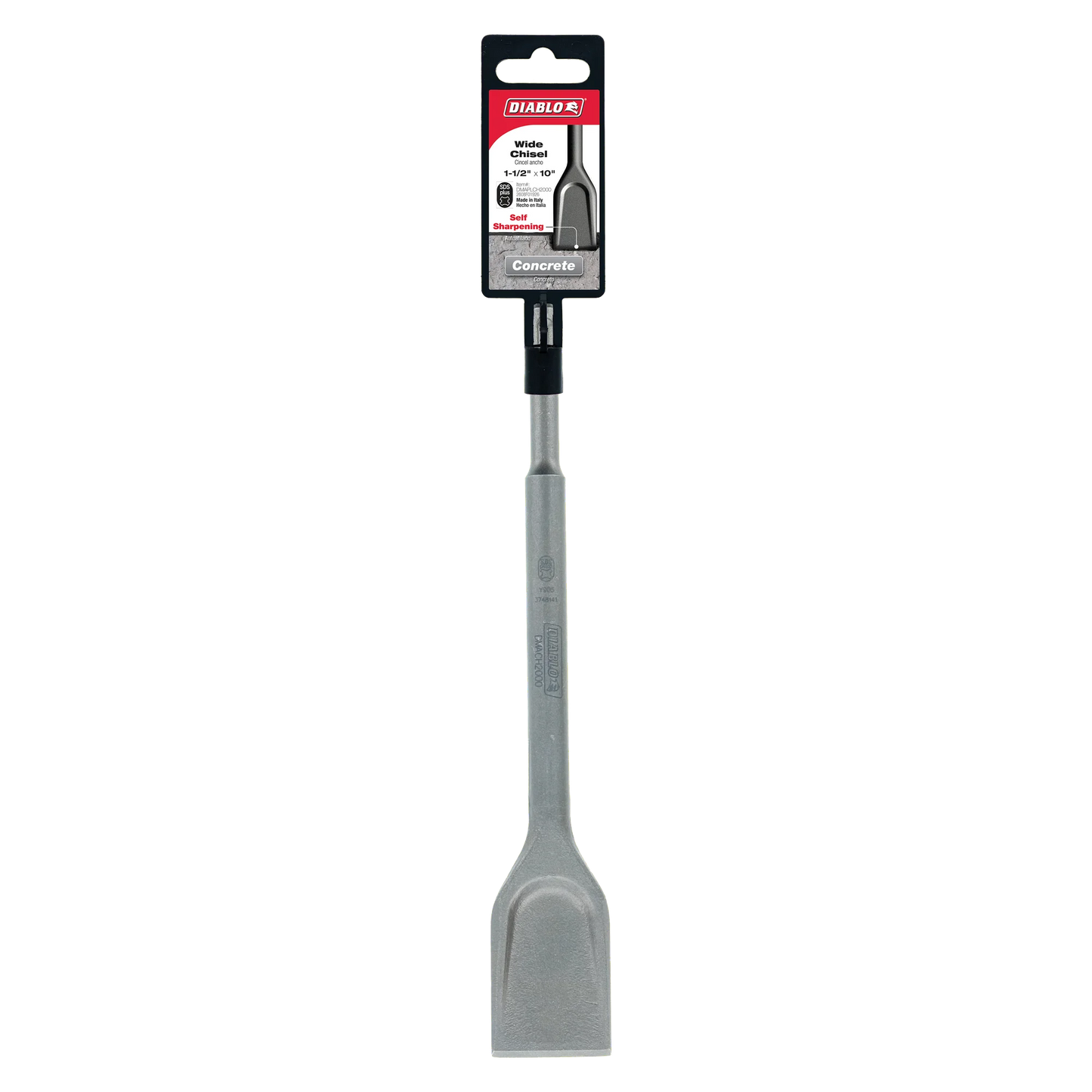 Diablo DMAPLCH2000, SDS-Plus Wide Chisel 1.5" x 10"