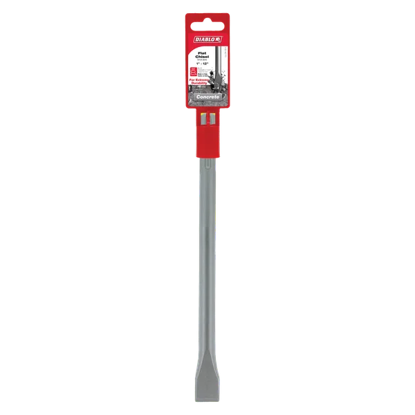 Diablo DMAMXCH1030, DB SDS-Max Flat Chisel 1" x 12"
