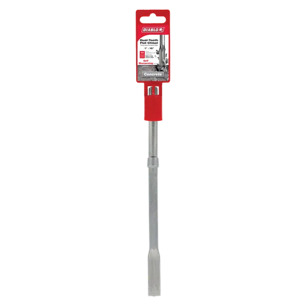 Diablo DMAMXCH1060, DB SDS-Max Dual T Flat Chisel 1" x16"