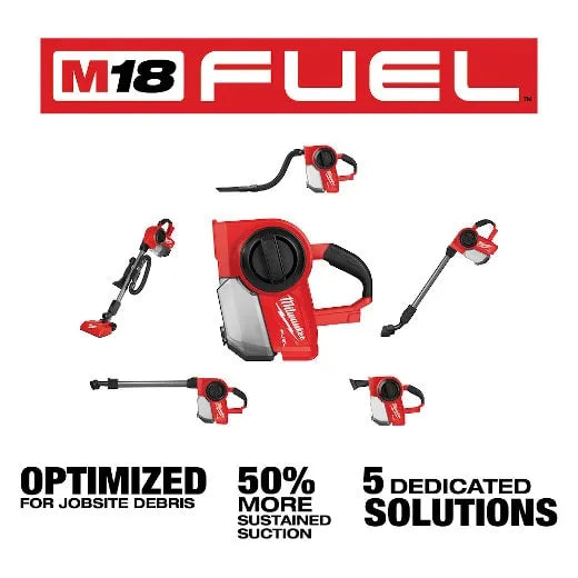 Milwaukee 0940-20, M18 FUEL Compact Vacuum (Tool Only)