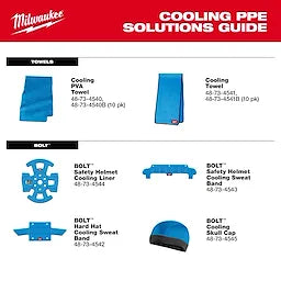 Milwaukee 48-73-4542, BOLT™ Hard Hat Cooling Sweat Band