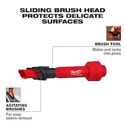 Milwaukee 49-90-2028, AIR-TIP™ 2-in-1 Utility Brush Tool