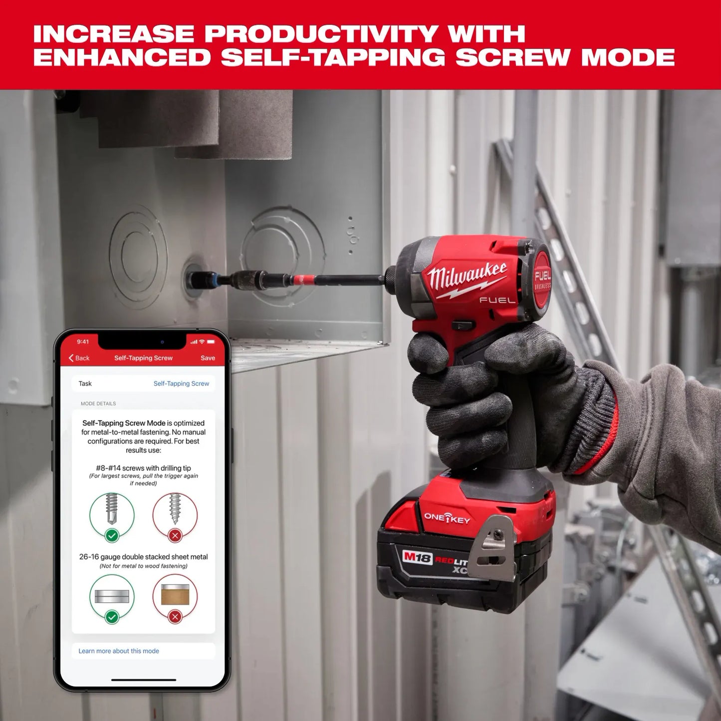 Milwaukee 3696-22, M18 FUEL™ 2-Tool Combo Kit w/ ONE-KEY™