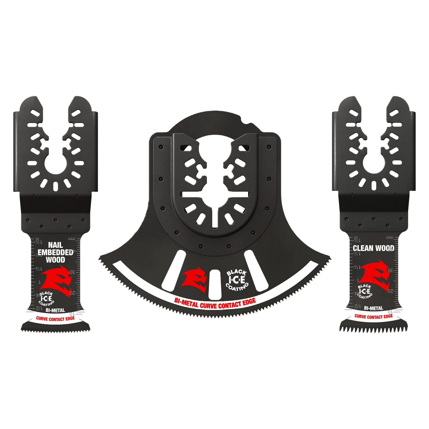 Diablo DOU3BS, 3 Piece Universal Fit Bi-Metal Oscillating Blade Set
