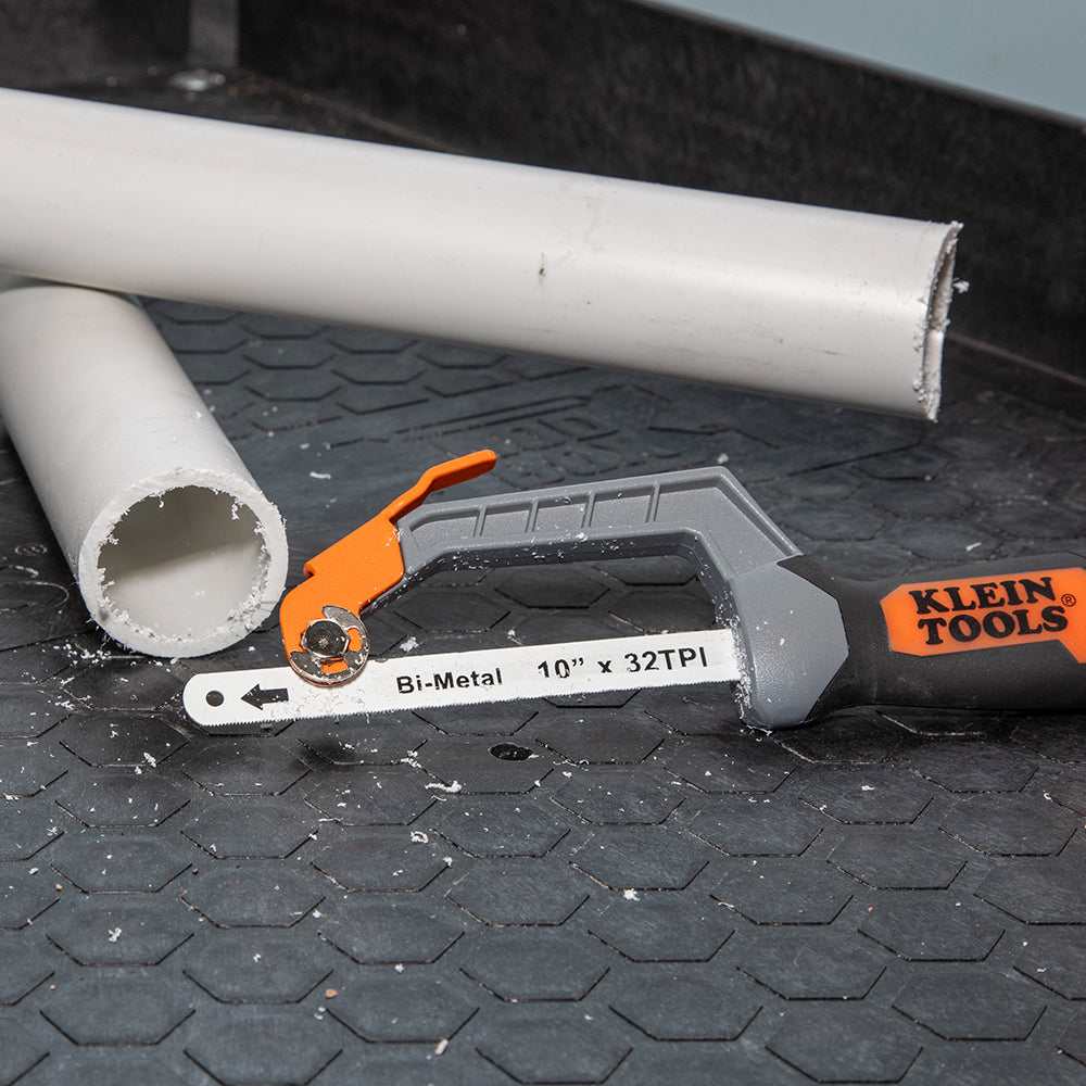 Klein Tools 31432FC, Compact Finish-Cut Hacksaw