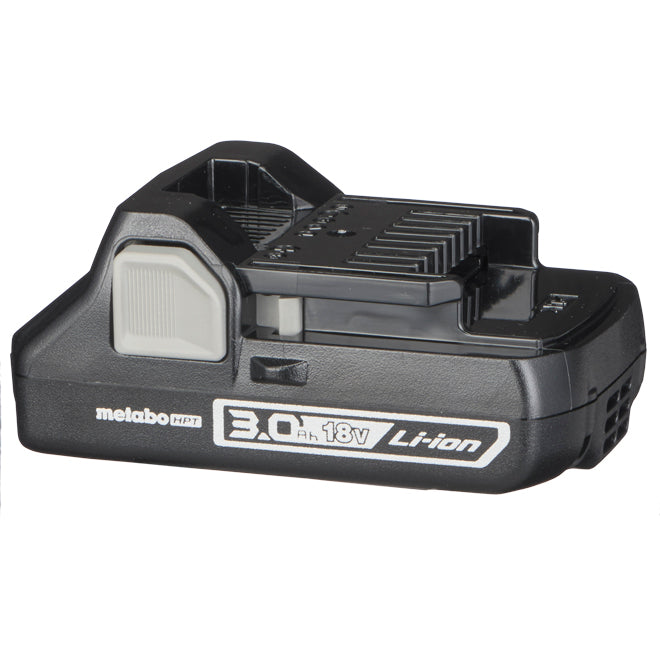 Metabo HPT 339-782M, Compact 18V 3.0 Amp Hour Lithium-Ion Slide Style Battery