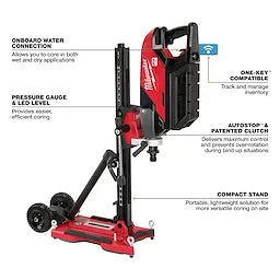 Milwaukee MXF301-2CXS, MX FUEL Handheld Core Drill Kit w/ Stand