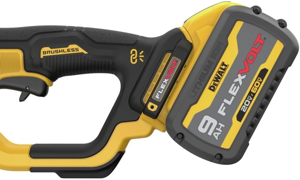 DEWALT DCG460X2, 60V Max 7 "-9" Large Angle Grinder Kit (9.0 Ah)