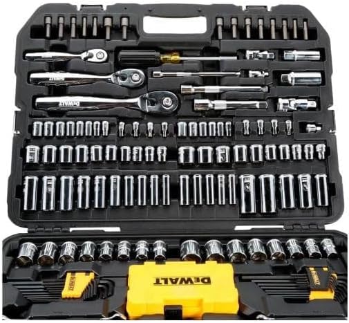 DEWALT DWMT73803, Mechanics Tools Kit and Socket Set, 168-Piece