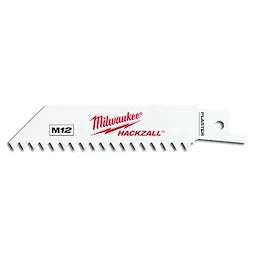 Milwaukee 49-00-5461, M12 Hackzall Blade-Plaster (5/pkg)