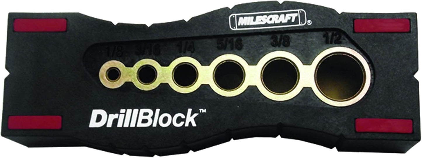 Milescraft 1312, Drill Block (Imperial) Handheld Drilling Guide