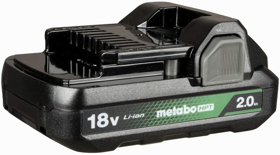 Metabo HPT 377797M, 18 Volt 2.0Ah Lithium Ion Battery with Fuel Gauge