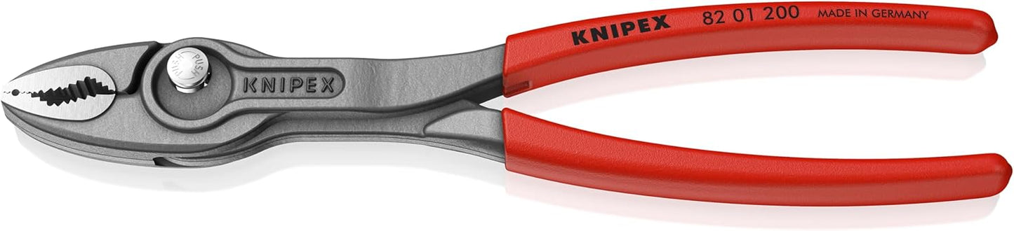 Knipex 00 20 06 US4, 3 Pc TwinGrip Pliers Set, Plastic Dipped (6", 8", 10")