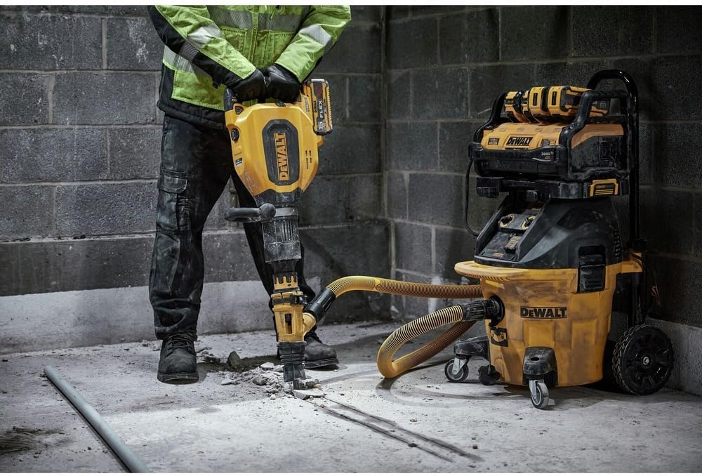 DEWALT DCH911Z2, 60V 27 Lbs. SDS MAX Inline Chipping Hammer Kit