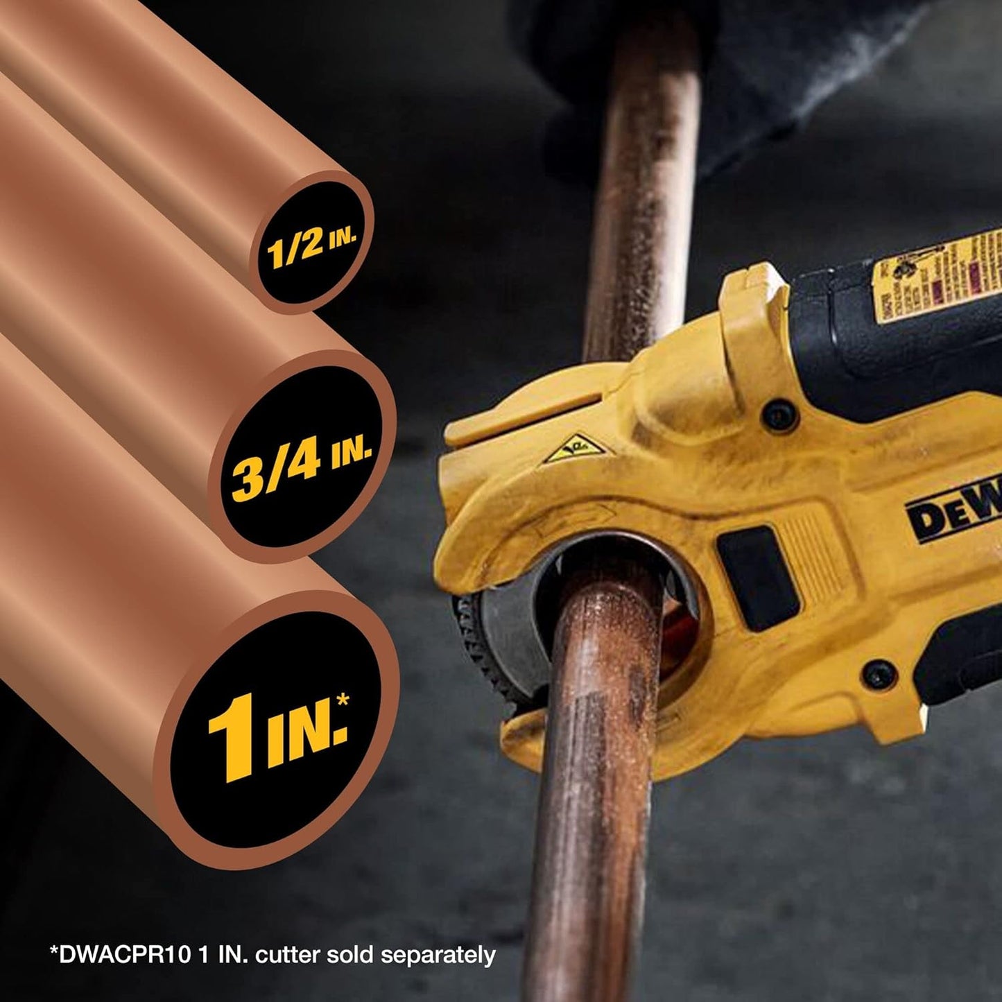 DEWALT DWACPRIR, Impact Ready Copper Tubing Cutter