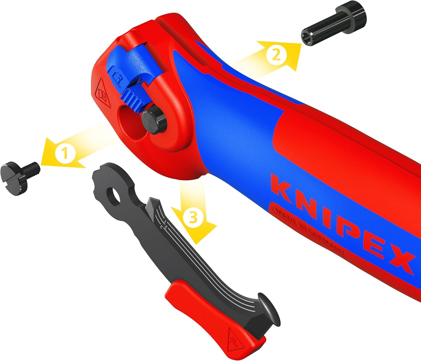 Knipex 16 50 145 SBA, 5 3/4" Ratcheting Knife