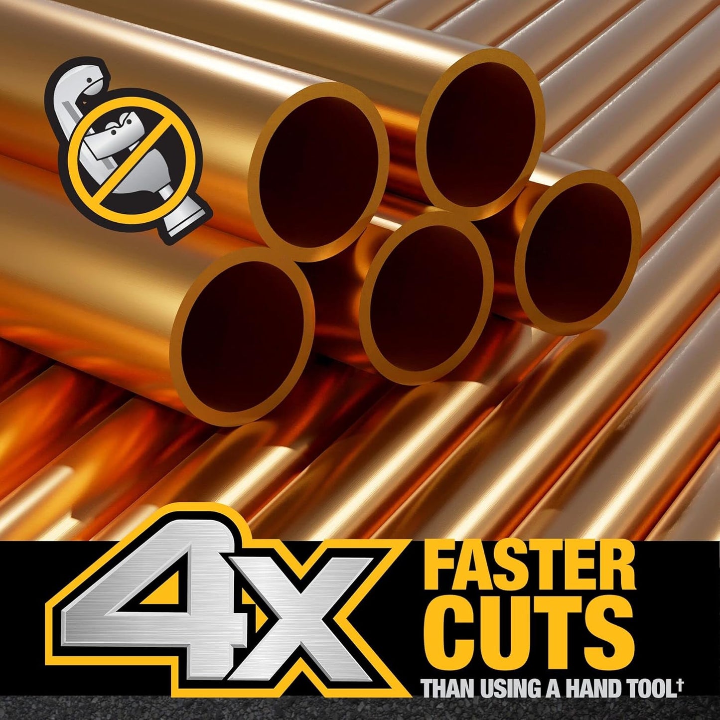 DEWALT DWACPRIR, Impact Ready Copper Tubing Cutter