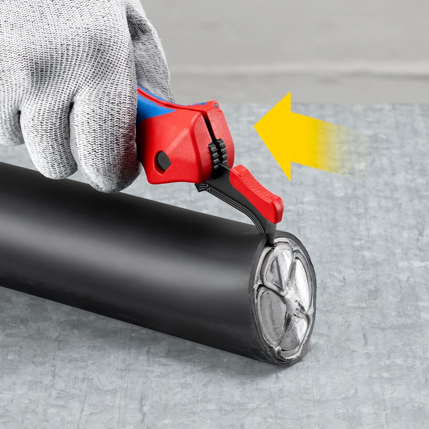 Knipex 16 50 145 SBA, 5 3/4" Ratcheting Knife