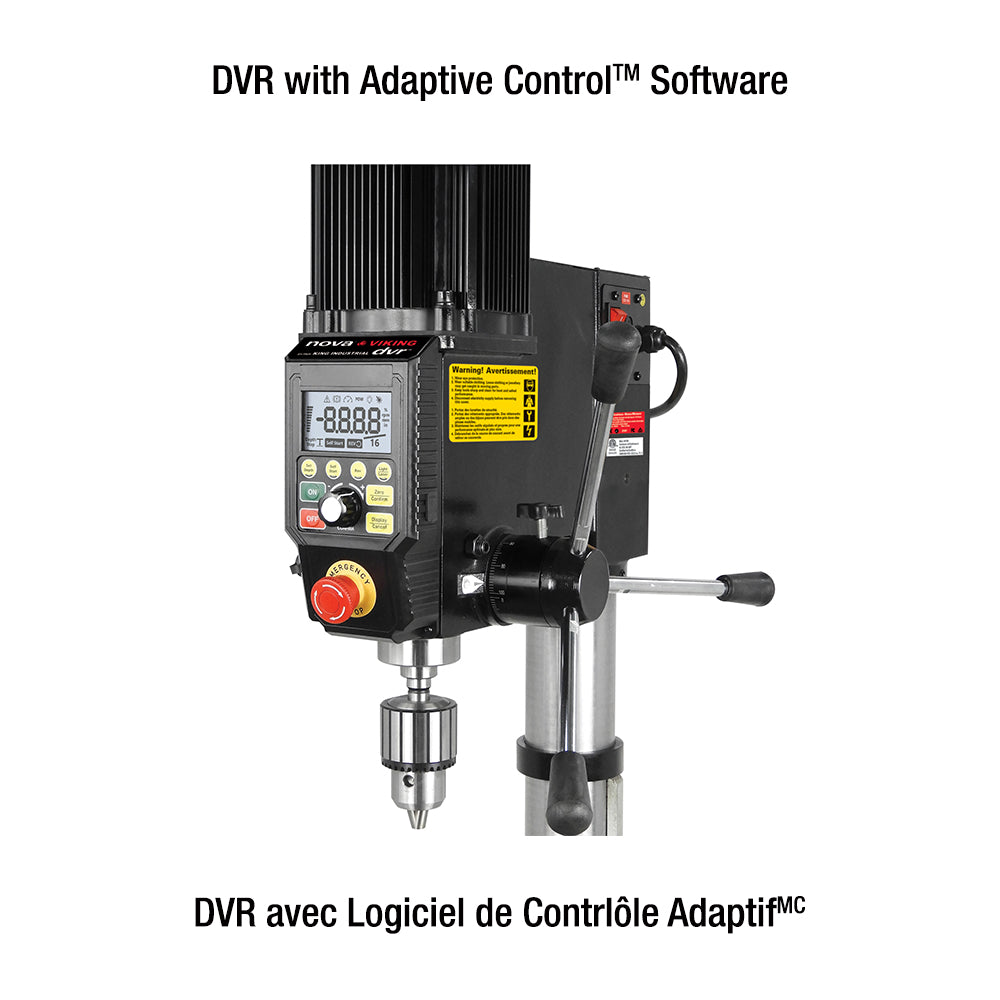 KING Canada 83705, 16" Nova Viking DVR Drill Press