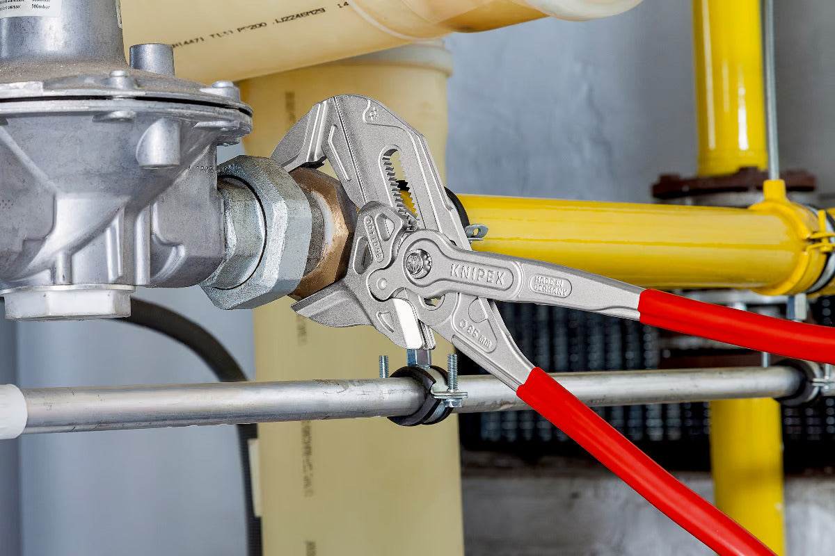 Knipex 86 03 400 SBA, Pliers Wrench Chrome 16"