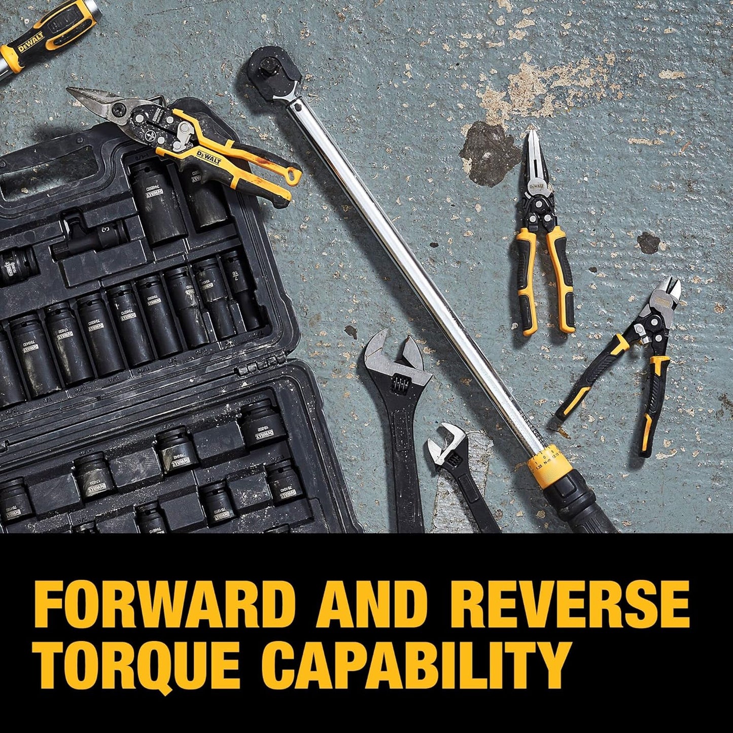 DEWALT DWMT45012, 12 pc. Torque Wrench Set