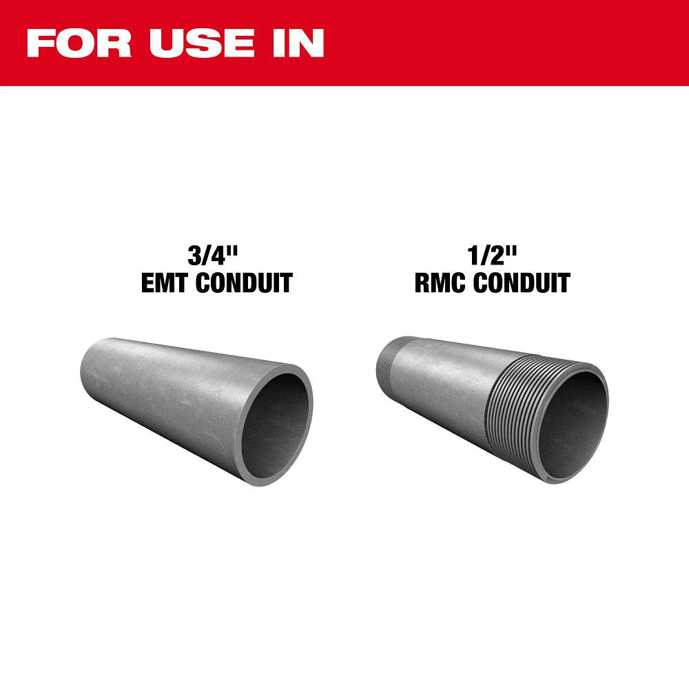 Milwaukee 49-16-0034, 3/4” EMT / 1/2” RMC Conduit Bending Shoe