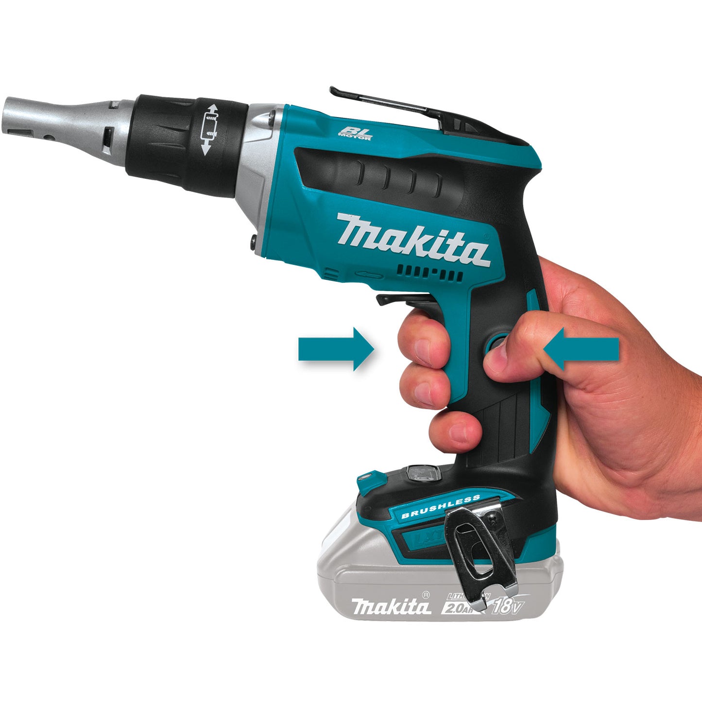 Makita DFS250Z, 1/4″ 18V Brushless 2,500 RPM Screwdriver