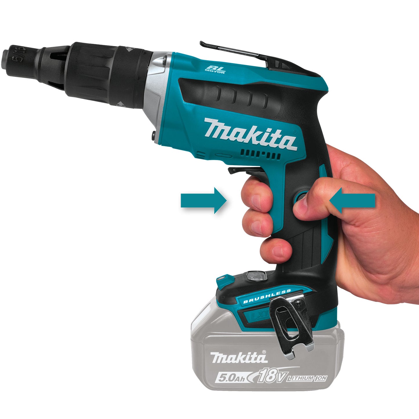 Makita DFS251Z, 1/4" Cordless Screwdriver with Brushless Motor (Tool Only)