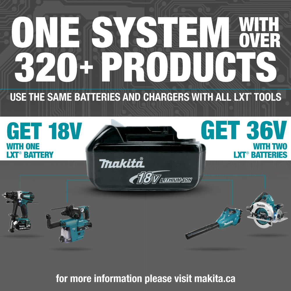 Makita DHP486Z, 18V LXT 1/2" Hammer Drill / Driver (Tool Only)