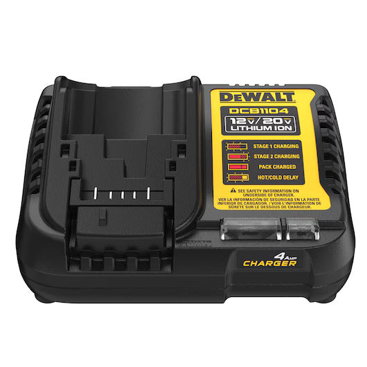 DEWALT DCB1104, 20V MAX 4 AMP CHARGER