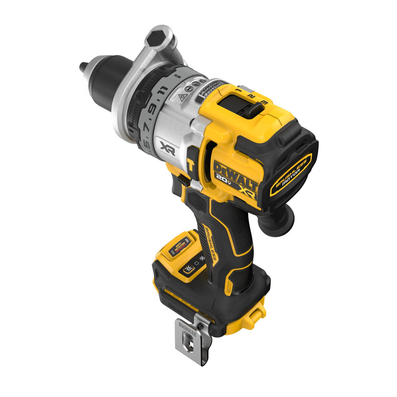 DEWALT DCD1007B, 20V MAX* XR Brushless Cordless 1/2 in. 3-Speed Hammer Drill (Tool Only)