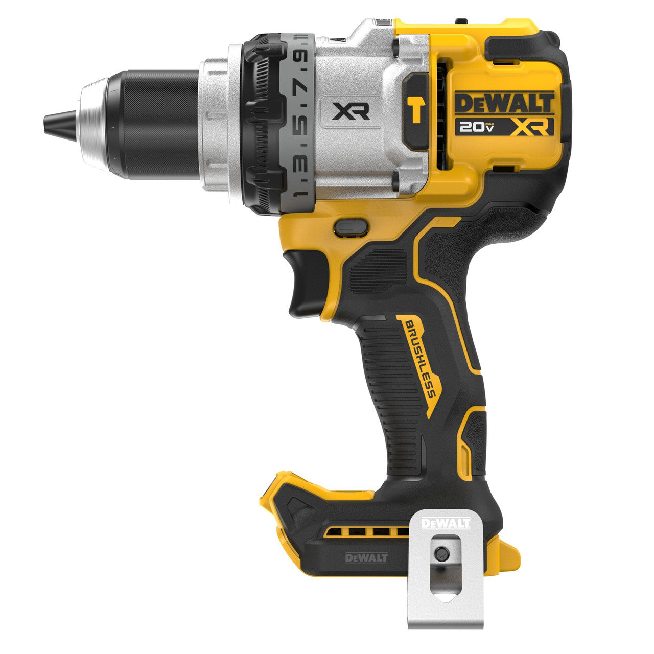 DEWALT DCD1007B, 20V MAX* XR Brushless Cordless 1/2 in. 3-Speed Hammer Drill (Tool Only)