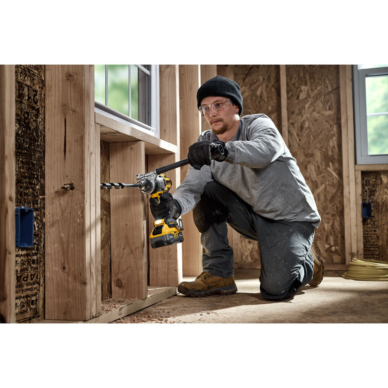 DEWALT DCD1007B, 20V MAX* XR Brushless Cordless 1/2 in. 3-Speed Hammer Drill (Tool Only)