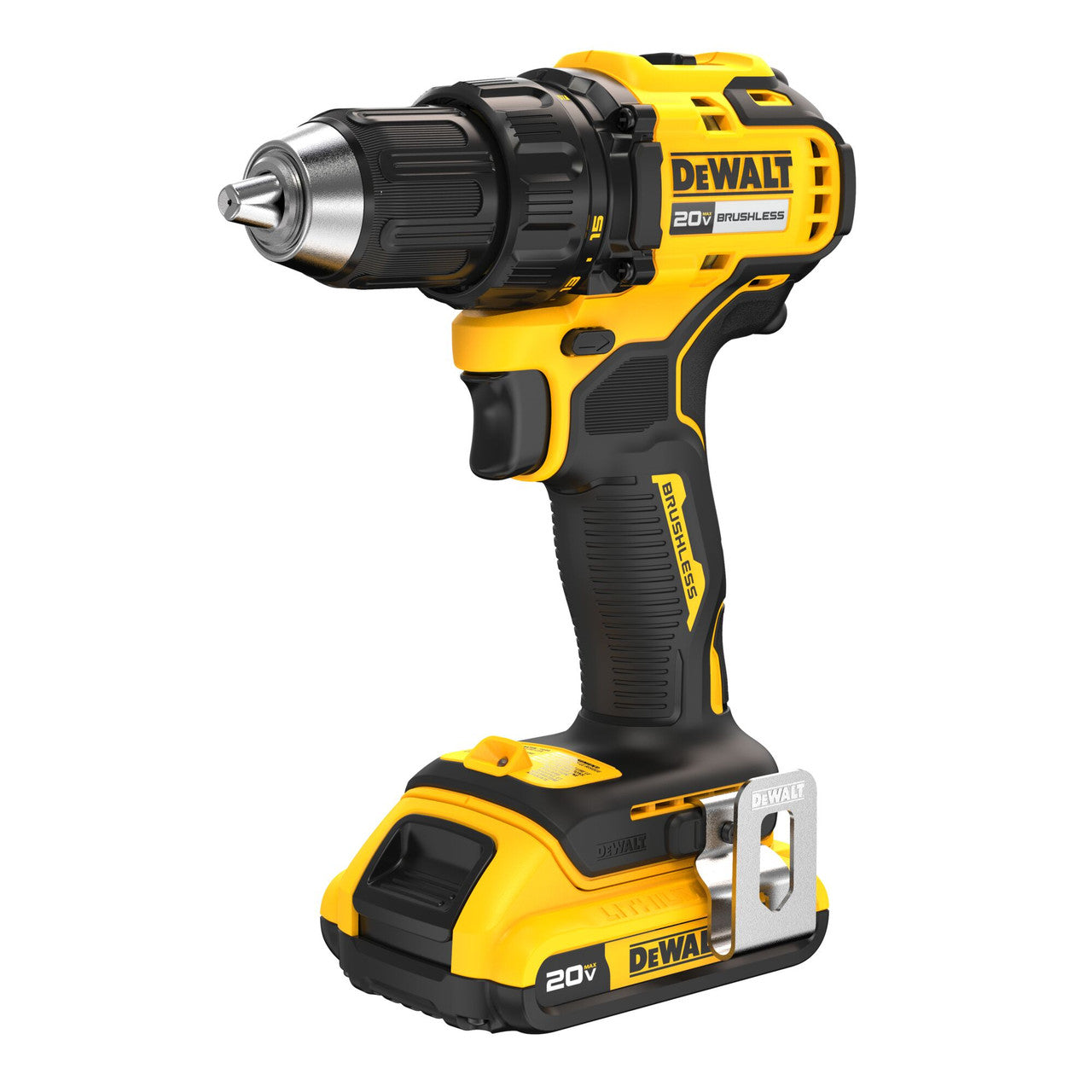 DEWALT DCD793D1, 20V Max Brushless Cordless 1/2 In. Drill/Driver Kit