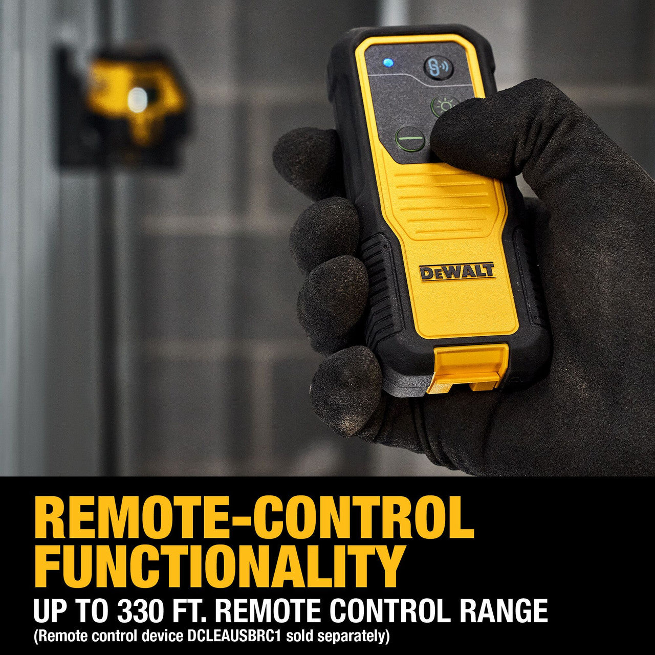 DEWALT DCLE14201GB, Rechargable Green Cross Line Laser