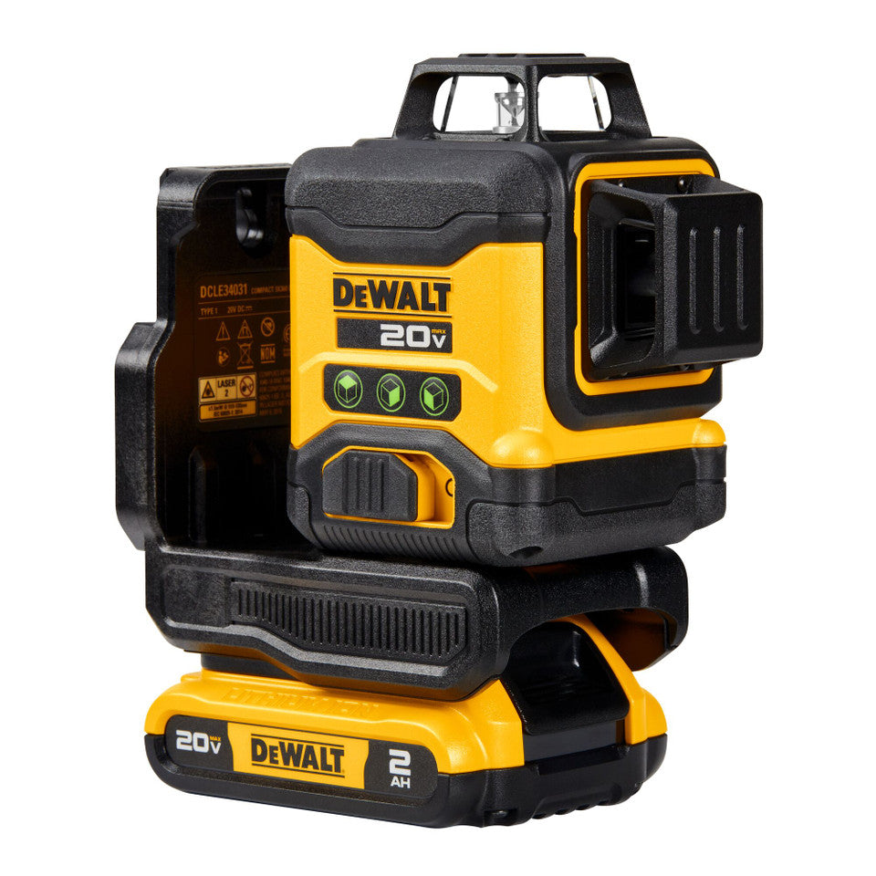 DEWALT DCLE34031D1, 20V 3X360 Line Laser