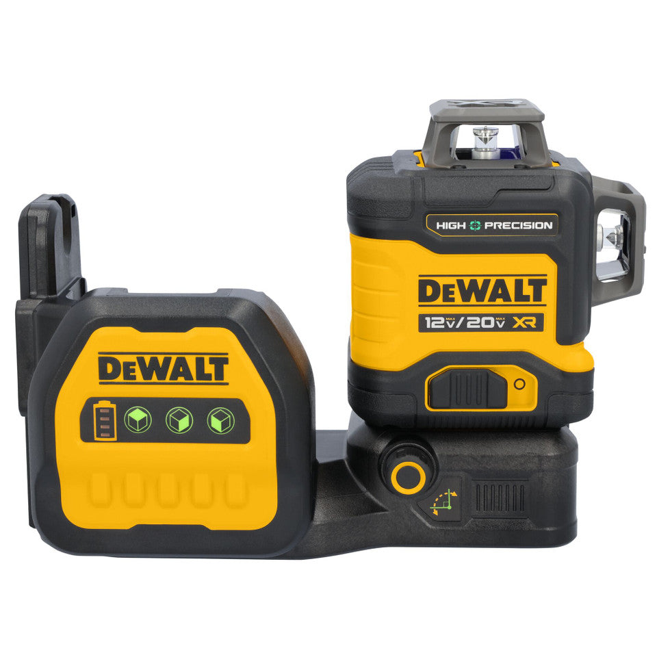 DEWALT DCLE34033D1, 20V Max XR 3 X 360° High Precision Green Laser