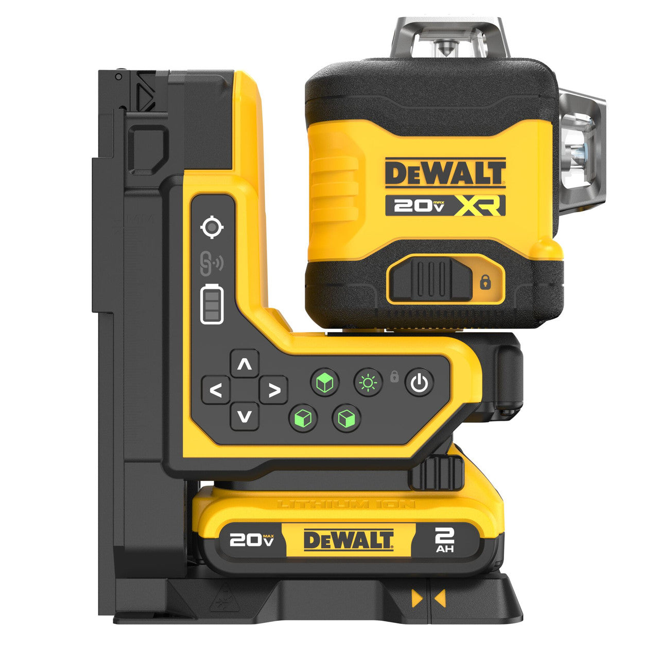 DEWALT DCLE34035D1, 20V Remote Control 3X360 Green Laser