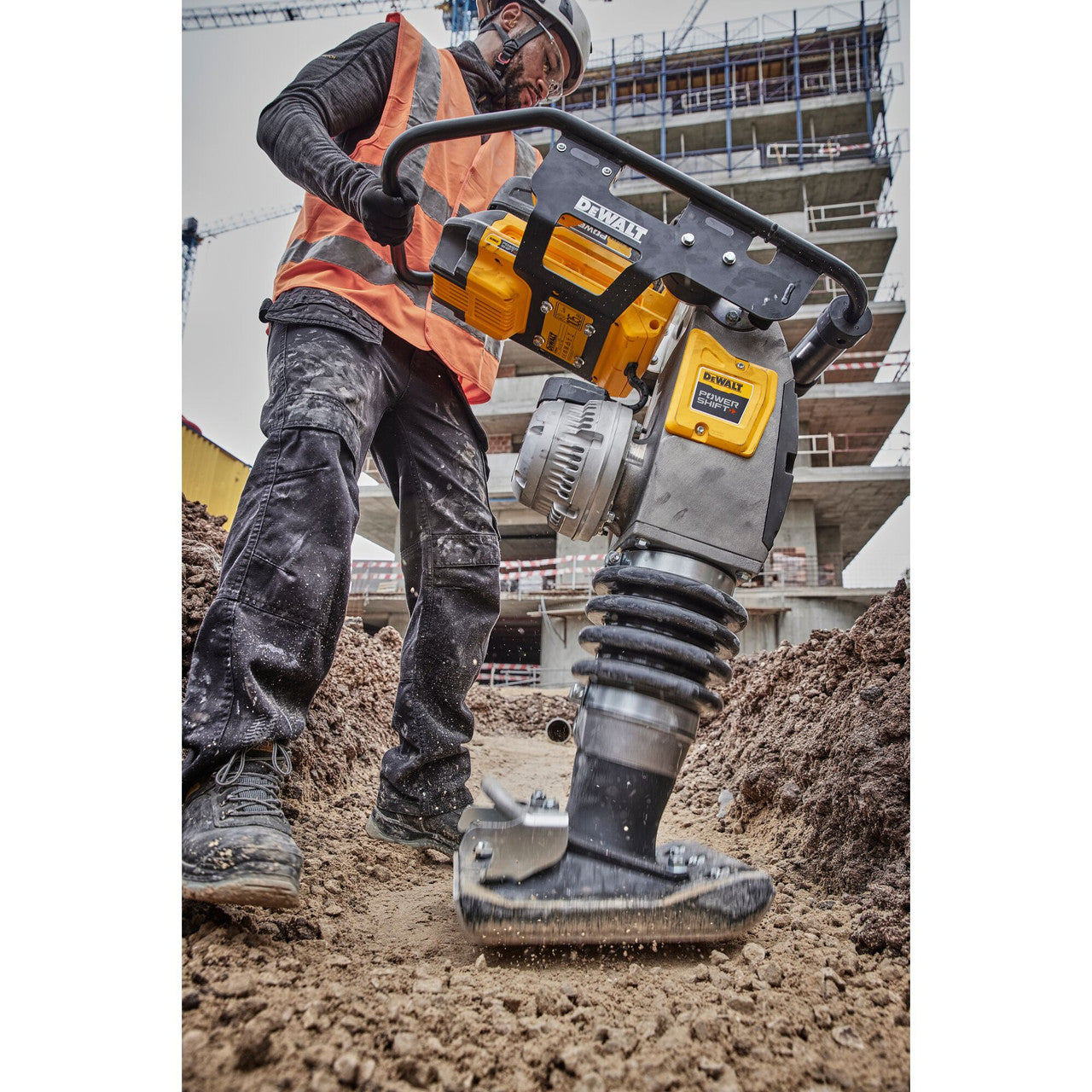 DEWALT DCPS660AG2, 60kg Cordless Rammer Kit
