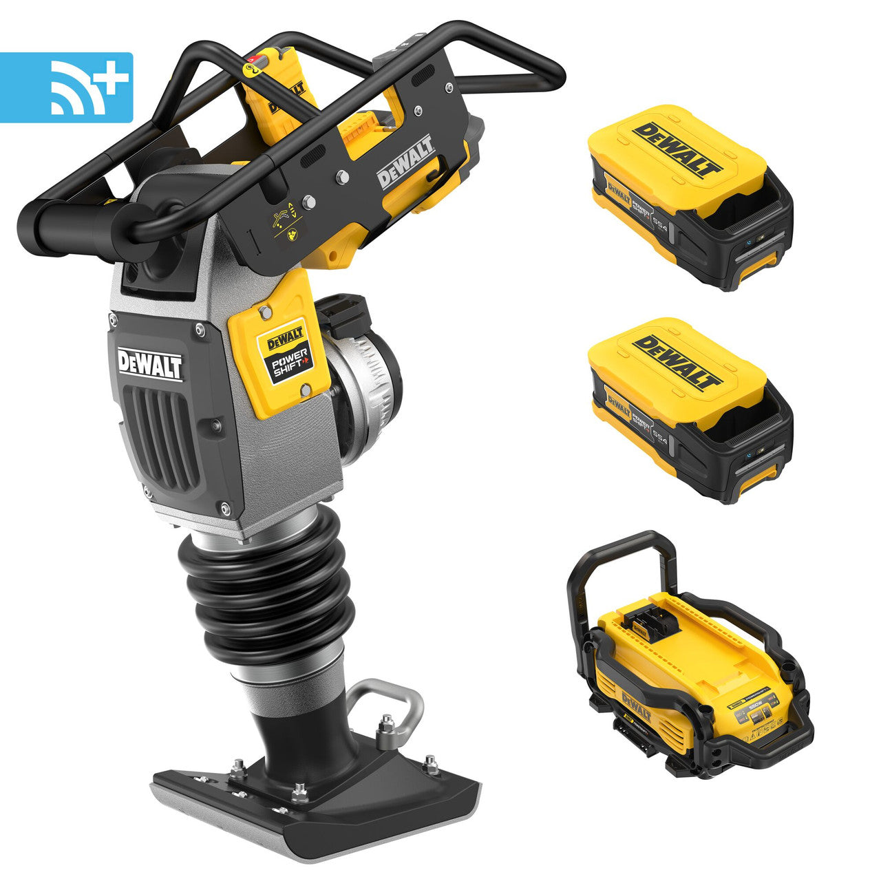 DEWALT DCPS660AG2, 60kg Cordless Rammer Kit