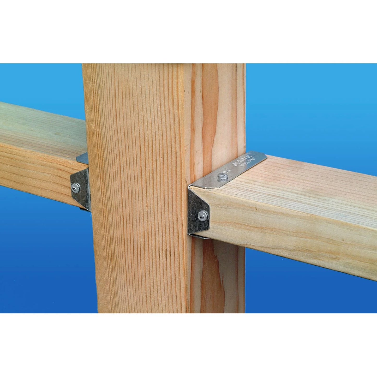 Simpson Strong Tie FB24Z, ZMAX Galvanized Fence Rail Bracket for 2x4