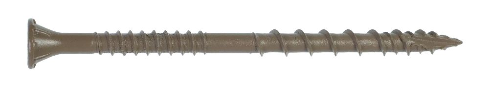 Quik Drive DSVT212S, Collated Deck Screw Brown #10 X 2-1/2" (1000PC/Box)