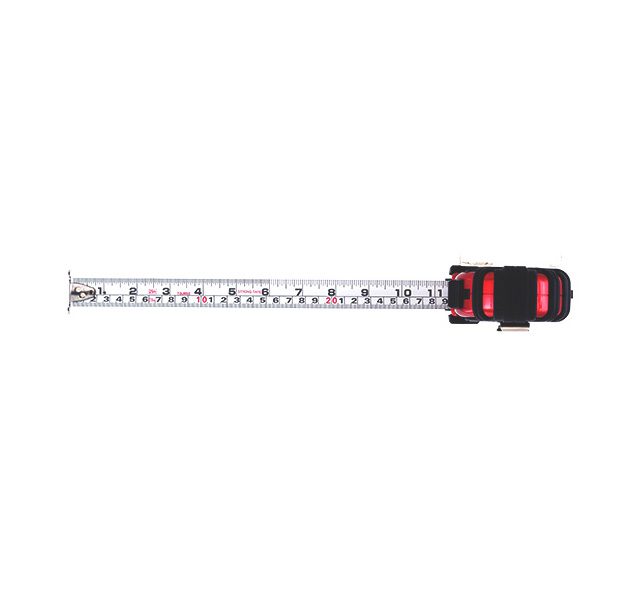Tajima GS-MC25/7.5MBW, GS-LOCK, 25ft / 7.5m x 1 in strong tape & HORNED MAGNETIC HOOK, COMPATIBLE CLIP