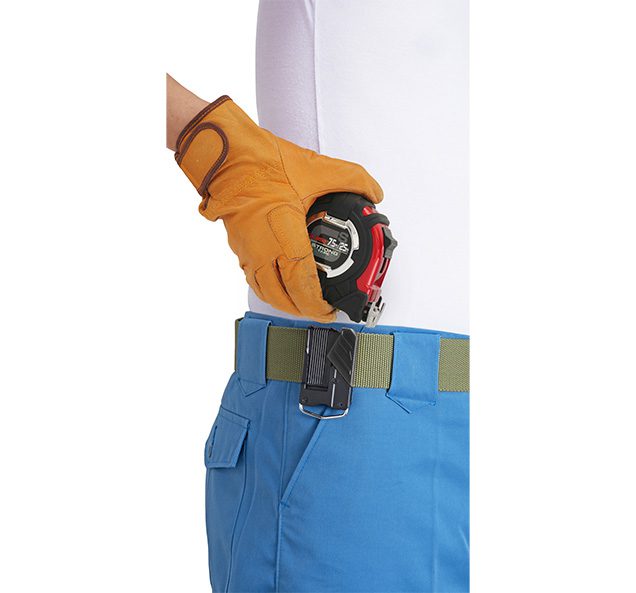 Tajima GS-MC25/7.5MBW, GS-LOCK, 25ft / 7.5m x 1 in strong tape & HORNED MAGNETIC HOOK, COMPATIBLE CLIP