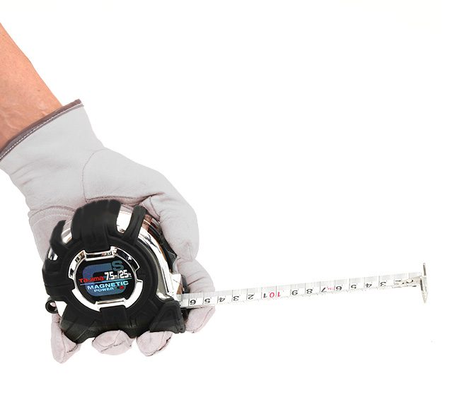 Tajima GS-SC25/7.5MBW, GS-LOCK, 25ft / 7.5m x 1 in strong tape & MAGNETIC POWER X 2, COMPATIBLE CLIP