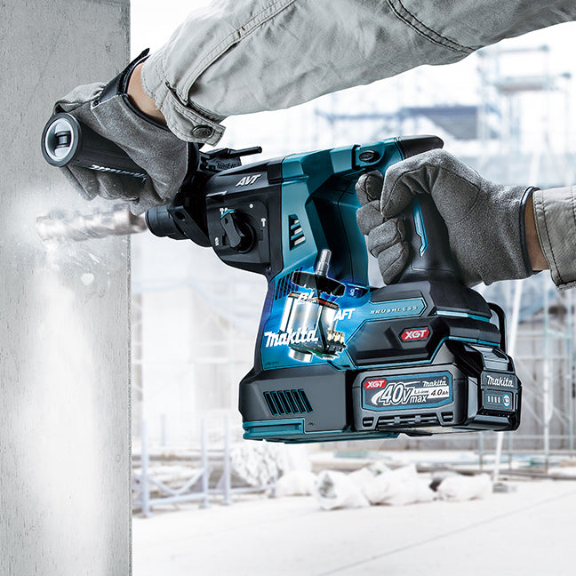 Makita HR001GZ, 40V MAX XGT Li-Ion 1-1/8” Rotary Hammer with Brushless Motor, AWS & AFT