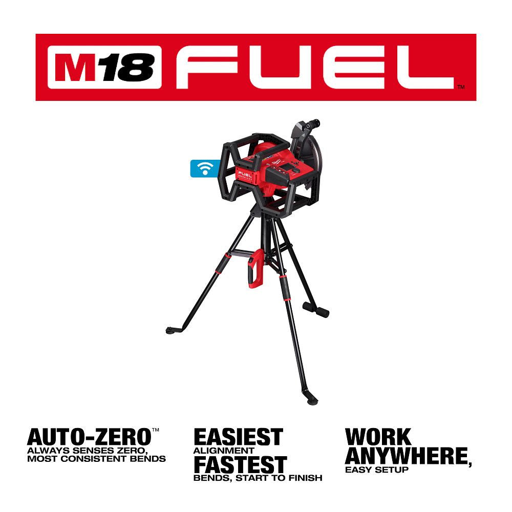 Milwaukee 5150-20, M18 FUEL™ BRANCH CONDUIT BENDER w/ AUTO-ZERO™